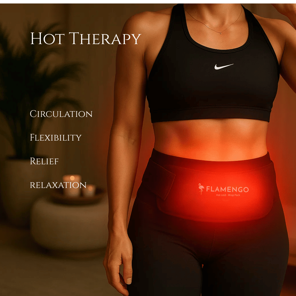 Warm/Cold Pack for Injury and Pain Lighting - Flamengo® Hot Cold - Wrap Pack