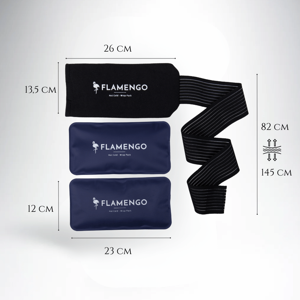Warm/Cold Pack for Injury and Pain Lighting - Flamengo® Hot Cold - Wrap Pack