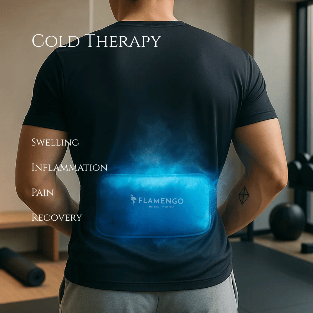 Warm/Cold Pack for Injury and Pain Lighting - Flamengo® Hot Cold - Wrap Pack