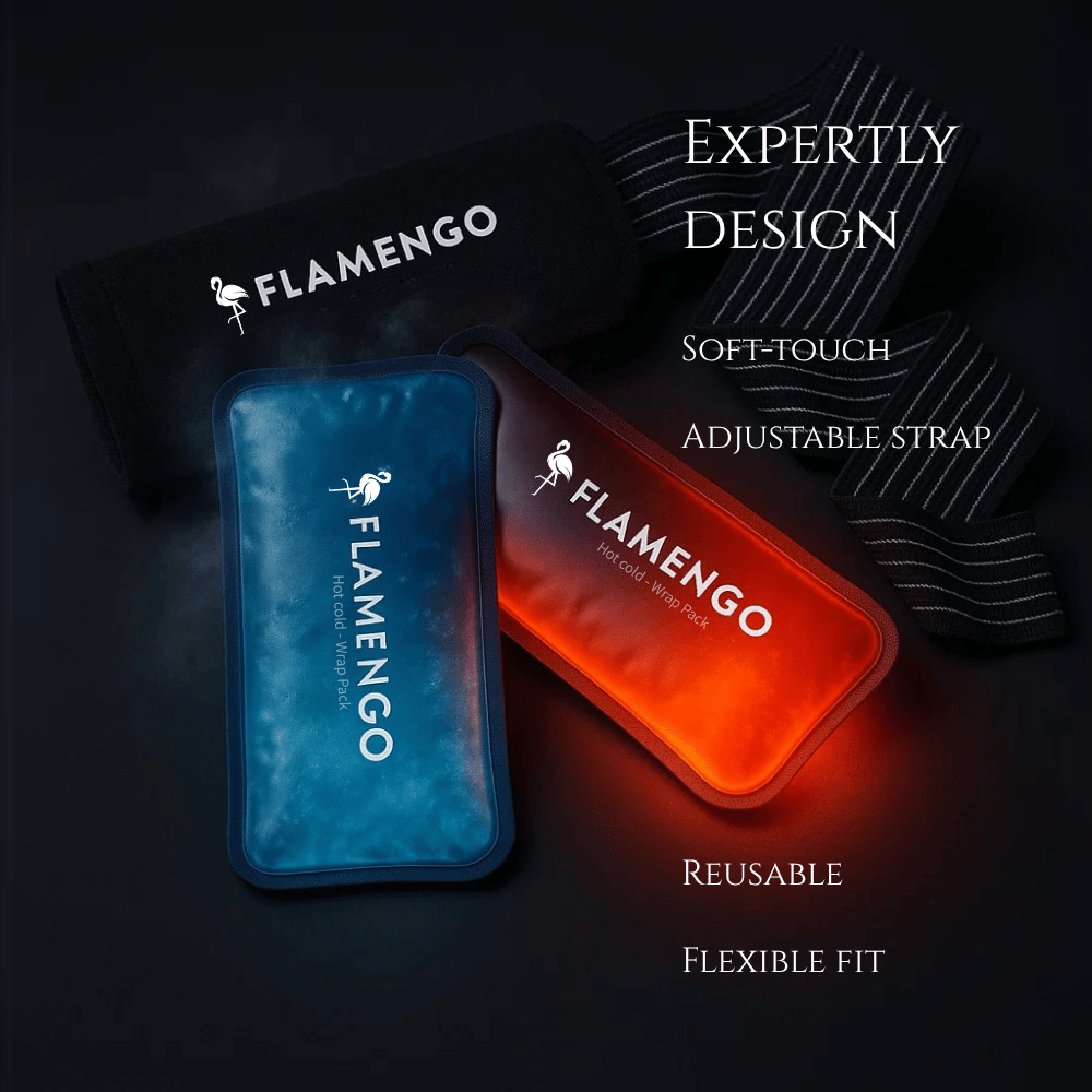 Warm/Cold Pack for Injury and Pain Lighting - Flamengo® Hot Cold - Wrap Pack