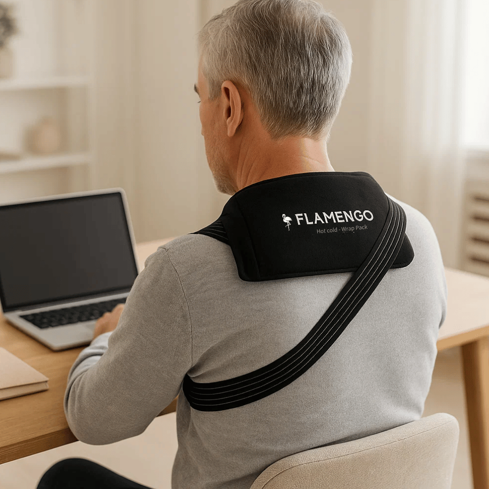 Warm/Cold Pack for Injury and Pain Lighting - Flamengo® Hot Cold - Wrap Pack