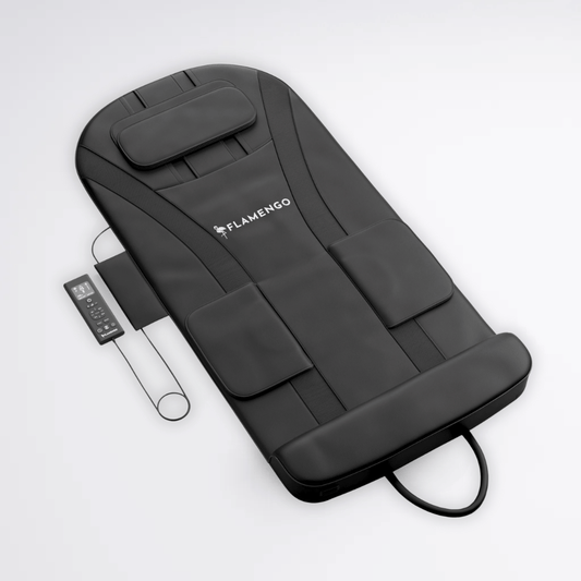 Luxury massage mat with stretch - for back problems and relaxation at home - Flamengo® InfrastretCh