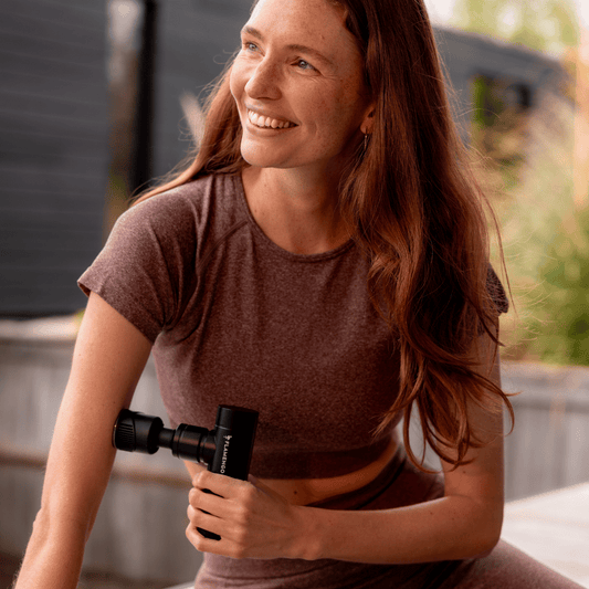 Powerful recovery in compact format - Flamengo® mini massage gun