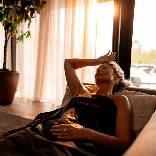 Private sauna blanket for home - flamengo® infrared sauna blanket