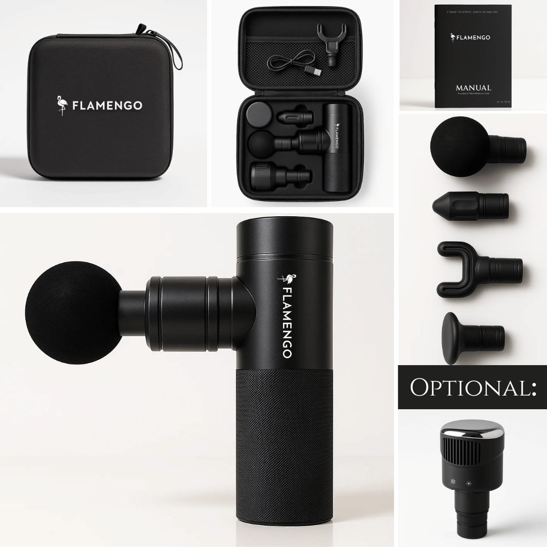 Krachtig Herstel in Compact Formaat - Flamengo® Mini Massage Gun